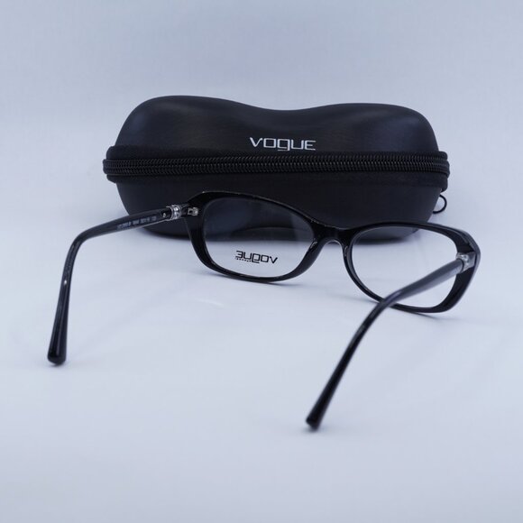 Vogue VO2960-B W44 Eyeglasses Black 52mm Cat Eye Frame - Picture 10 of 10